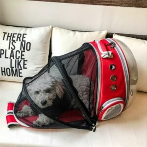 Portable Pet Cat Backpack Foldable Multi-function Dog Carrier Bag Large Space Capsule Shoulder - 2