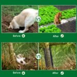 40 30cm Garden Cat Scat Mats Anti Dogs Repellent Mat Prickle Strips Net Spike Plastic Pet Anti-cat Sting - 5