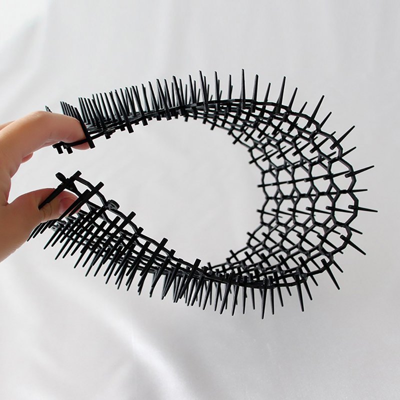 Anticat Plastic Prickle Strips 40x30cm Garden Scat Mats For Pet Repellent Dog Deterrent Net Spike Mat - 8