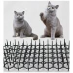 40 30cm Garden Cat Scat Mats Anti Dogs Repellent Mat Prickle Strips Net Spike Plastic Pet Anti-cat Sting